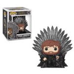 Figurina Funko POP! Deluxe edition, 15 cm, Game of Thrones - Tyrion Sitting on Iron Throne 71, 