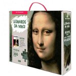Puzzle Mona Lisa (300 piese+carte), Sassi, 6-7 ani +, Sassi