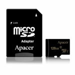 Card microSDXC UHS-I 128GB clasa10 cu adaptor SD, Apacer