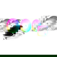 Cooler procesor Deepcool LS720 SE WH, ARGB, 3x 120mm