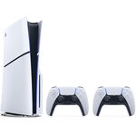 Consola PlayStation 5 Slim (PS5) 1TB, D-Chassis, White + Extra Controller Wireless PlayStation DualSense