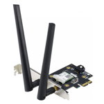 Asus Placa de retea ASUS PCE-AX3000, AX3000, Dual-Band, Wi-Fi 6, PCIe, Bluetooth 5.0, Asus