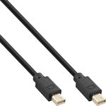 Cablu InLine InLine® Mini DisplayPort 1.4 M/M negru/auriu, 1m, InLine