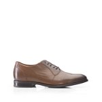 Pantofi eleganți bărbați din piele naturală, Leofex - 548 Ciocolată Box, Leofex