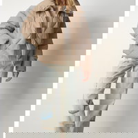 Happiness İstanbul, Geaca cu vatelina si fermoar, Bej, One Size