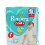 Pampers scutece chilotel nr.7 17+ kg 23 buc Baby-Dry