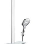 Showerpipe Hansgrohe Raindance Select E 300 cu 2 jeturi si butoane tip Touch, Hansgrohe