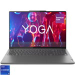 Ultrabook Lenovo 16'' Yoga Pro 9 16IRP8, 3.2K Mini LED 165Hz, Procesor Intel® Core™ i9-13905H (24M Cache, up to 5.40 GHz), 64GB DDR5X, 1TB SSD, GeForce RTX 4070 8GB, Win 11 Home, Storm Grey, 3Yr Onsite Premium Care, Lenovo