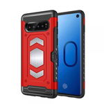 Husa Spate Anti-shock Forcell Magnet Case Samsung Galaxy S10 Red