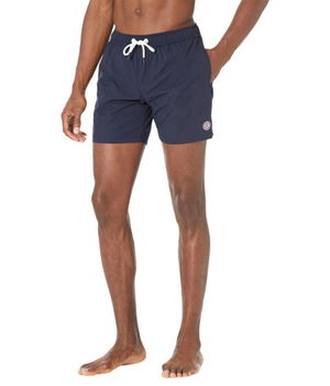 Imbracaminte Barbati SERGE BLANCO Solid Swim Trunks Marine, SERGE BLANCO