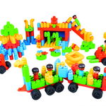 Set de constructie - 345 de piese, 