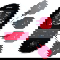 Dispozitiv Electrostimulator EMS pentru masaj talpi si stimularea circulatiei, negru,6 programe