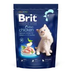 Brit Premium by Nature, Kitten, Pui, hrană uscată pisici junior, 800g, Brit