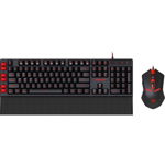 Redragon Kit Tastatura + Mouse Gaming Yaksa + Nemeanlion