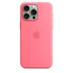 Apple Husa telefon Apple iPhone 15 Pro Max Silicone Case cu MagSafe, Roz, Apple