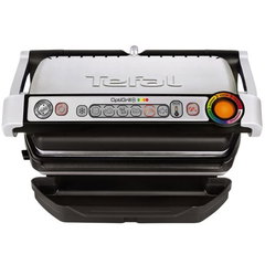 Gratar electric OptiGrill+ GC712D 2000W Gri/Negru, TEFAL