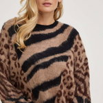 Answear Lab pulover de lana culoarea maro, Answear Lab