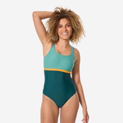 Costum de baie întreg înot Heva Li Albastru turcoaz Damă,