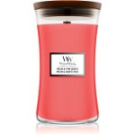 Woodwick Melon & Pink Quarz lumânare parfumată cu fitil din lemn 609,5 g, Woodwick
