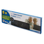 Tastatura cablata Esperanza Ek129 pentru o experienta tastare confortabila., ESPERANZA