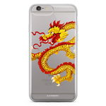 Bjornberry Shell Hybrid iPhone 6/6s Plus - Galben Dragon, 