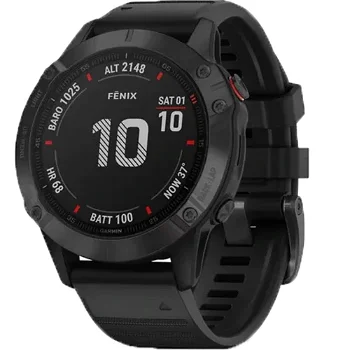 Ceas Smartwatch Garmin Fenix 6 PRO, GPS, Slate Gray w/Black