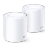 TP-Link AX1800 whole home mesh Wi-Fi 6 System, Deco X20(2-pack); Wireless Standards: IEEE 802.11a/n/ac/ax 5GHz, IEEE 802.11b/g/n/ax 2.4GHz, Signal Rate: 575 Mbps on 2.4GHz, 1200 Mbps on 5GHz, 1024QAM on 2.4GHz and 5GHz, 2 X 10/100/1000 Mbps RJ45 ports, W, TP-Link