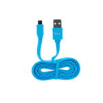 Cablu de date MicroUSB, Tellur, 1M, albastru