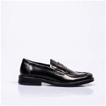 Pantofi casual din piele naturala pentru barbati 23VEN15013, FARA BRAND