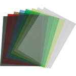 Set 100 coperti PVC transparente color Galben A4 200 microni, Artter