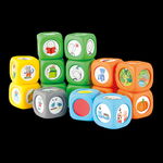 Set 15 Cuburi cu povesti Story Cubes cu ghid pedagogic si suport audio in limba romana, Akros Educational