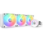 Cooler CPU NZXT Kraken Elite 360 RGB, compatibil AMD/Intel, controller ARGB, alb