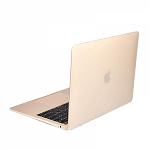 Set protectie 2 in 1 pentru MacBook Air 13.3 inch A1932/A2179/ A2337 cu husa din plastic mat cauciucat si folie ecran TPU incolor, krasscom