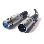 Cablu de Microfon XLR 3 Pin, Tata/Mama, Lungime 5m - Cablu Canon pentru Microfoane cu Condensator, Praize