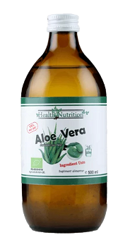 Suc Aloe vera micropulpa pur bio, 500ml, Health Nutrition, Health Nutrition