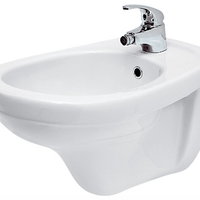 Bideu suspendat Delfi, Cersanit, 35.5x52.5x37 cm Bideu suspendat Delfi, Cersanit, 35.5x52.5x37 cm