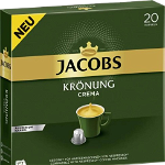 Jacobs Kronung Crema 20 capsule compatibile Nespresso, Jacobs