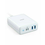 Incarcator retea Anker PowerPort Atom PD 4, 100W, 2x USB-C, 2x USB-A, Power Delivery, Alb, 0