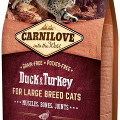 CARNILOVE Large Breed, cu Raţă şi curcan, fără cereale, Carnilove