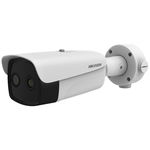 Camera bullet IP cu termoviziune Hikvision DS-2TD2636B-15/P pentru masurarea temperaturii corpului, PoE, Hikvision