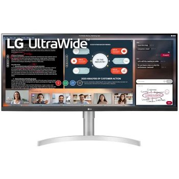 Monitor LG 34WN650-W 34 inch QHD IPS 5ms White, Lg