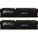 Memorie Fury Beast 64GB (2x32GB) DDR5 6000MHz Dual Channel Kit, Kingston
