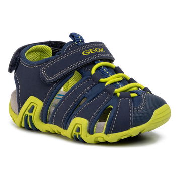 Geox Sandale B Sand.Kraze A B0224A 01550 C0749 M Navy/Lime