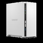 NAS QNAP 233 2-Bay, CPU ARM 2.0GHz Quad core, RAM 2GB, HDD 2.5"/3.5" SATA 6Gbps (neincluse), LAN: 1 GigaLan, USB3.2 Gen1: 1 USB2.0: 1, tower, adaptor alimentare, garantie 2 ani, QNAP