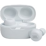 Casti True Wireless in-ear JBL LIVE Free NC+ Bluetooth Active Noise Cancelling Touch Control Waterproof Alb