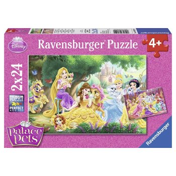 Puzzle Palace Pets 2X24 Piese, Ravensburger