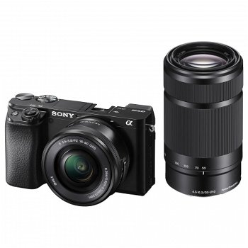 Sony A6100 kit 16-50mm + 55-210mm filmare 4K