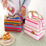 Geanta izolata, material textil, dungi, picnic, geanta portabila mancare, Neer