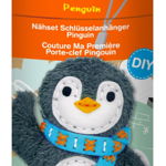 Set de cusut Primul meu Breloc - Pinguin, + 6 ani