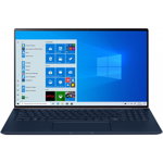 Laptop ultraportabil ASUS ZenBook 15 UX533FTC cu procesor Intel® Core™ i5-10210U pana la 4.20 GHz Comet Lake, 15.6", Full HD, 8GB, 512GB SSD, NVIDIA GeForce GTX1650 MAX Q 4GB, Windows 10 Home, Royal Blue